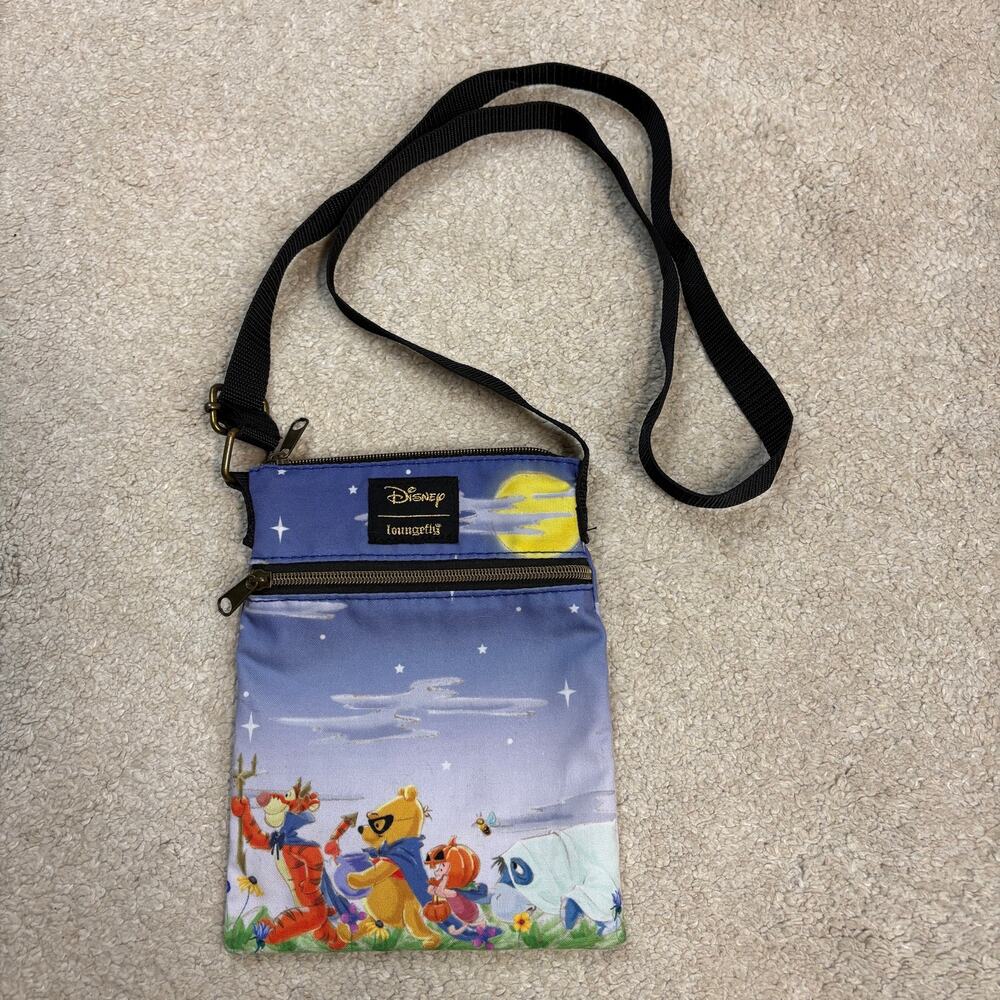 Disney x Loungefly Winnie the Pooh Halloween Passport Crossbody Bag